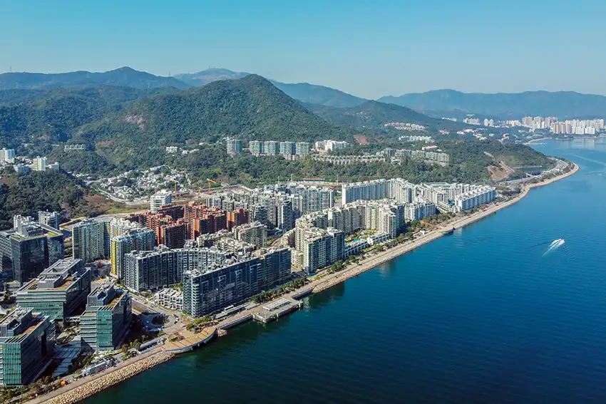 白石角樓市與風水