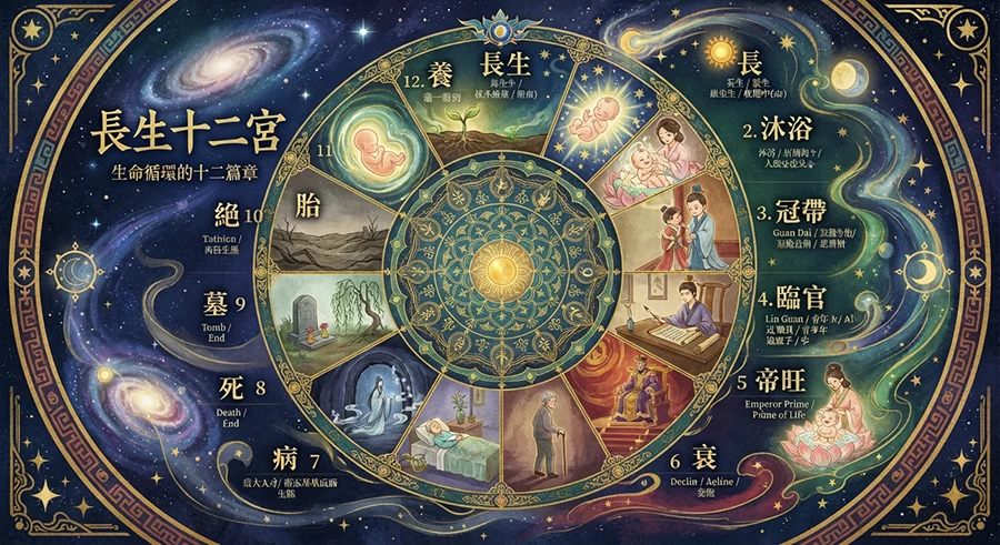 長生十二宮:生命循環的十二篇章