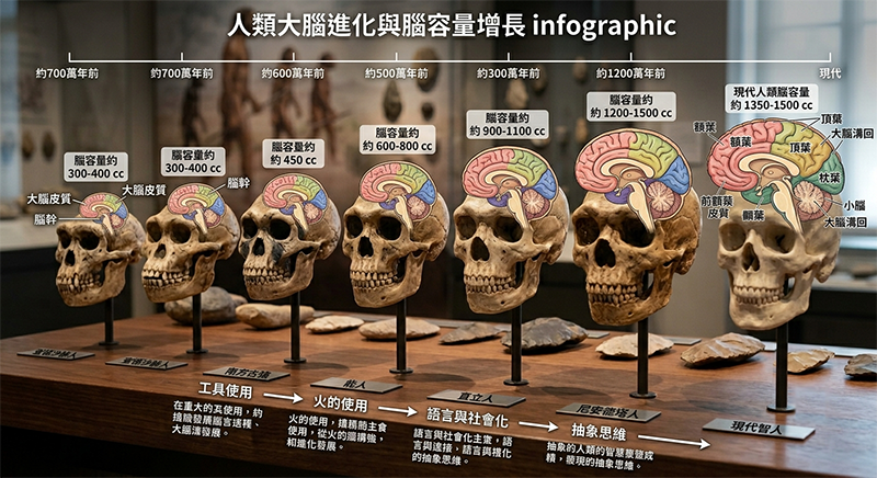 大腦變大代表更聰明嗎