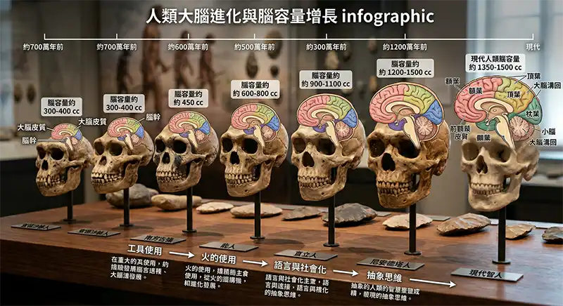 大腦變大代表更聰明嗎