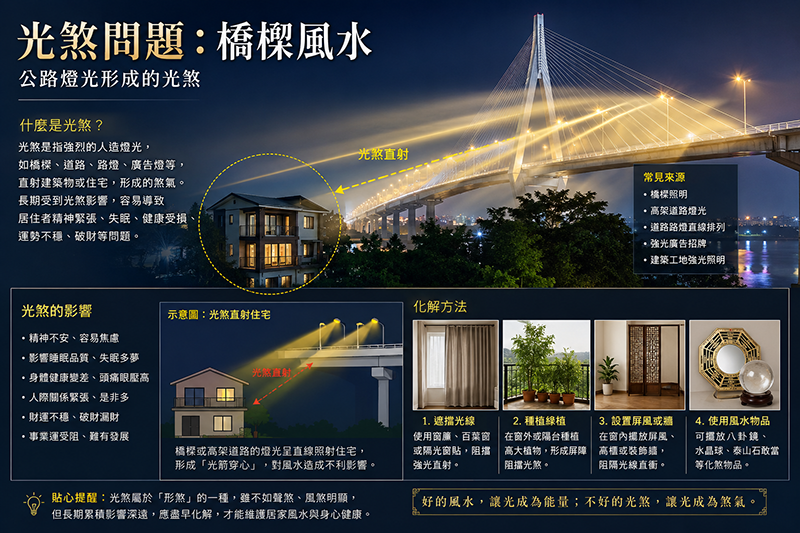 光煞問題：橋樑風水的隱形殺手