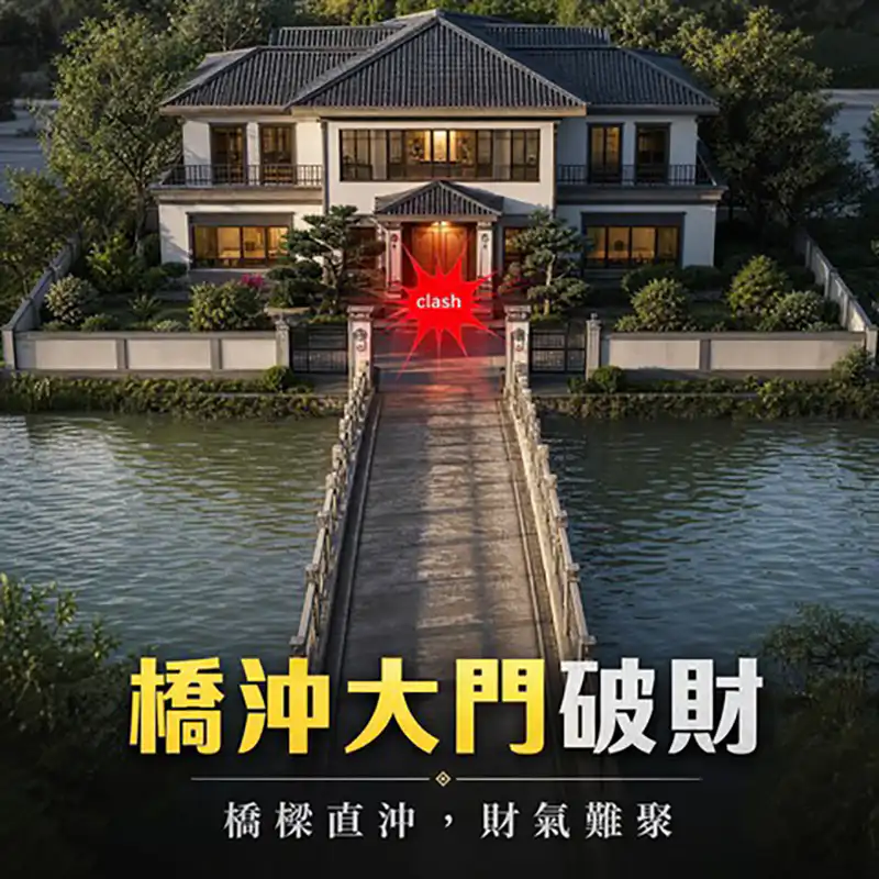 橋樑風水成為新隱患