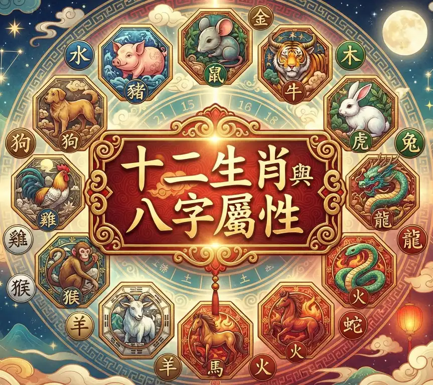 八字與生肖屬性