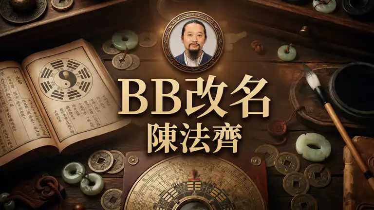 BB改名服務-陳法齊