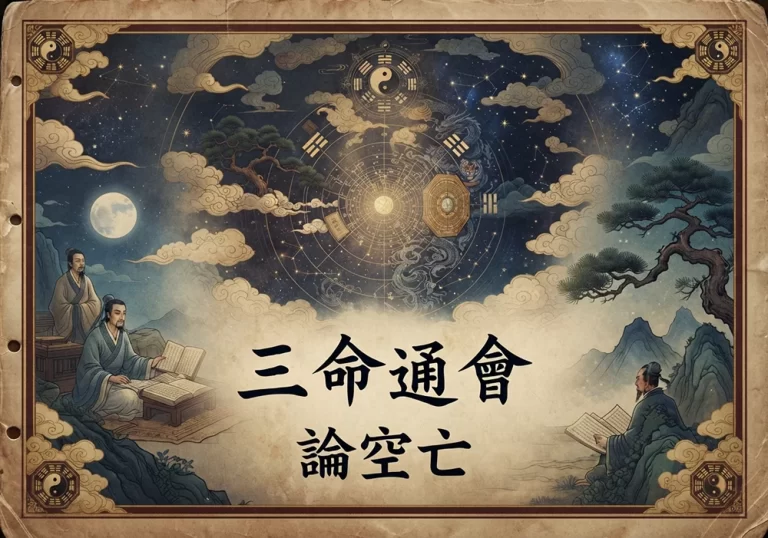 三命通會・論空亡