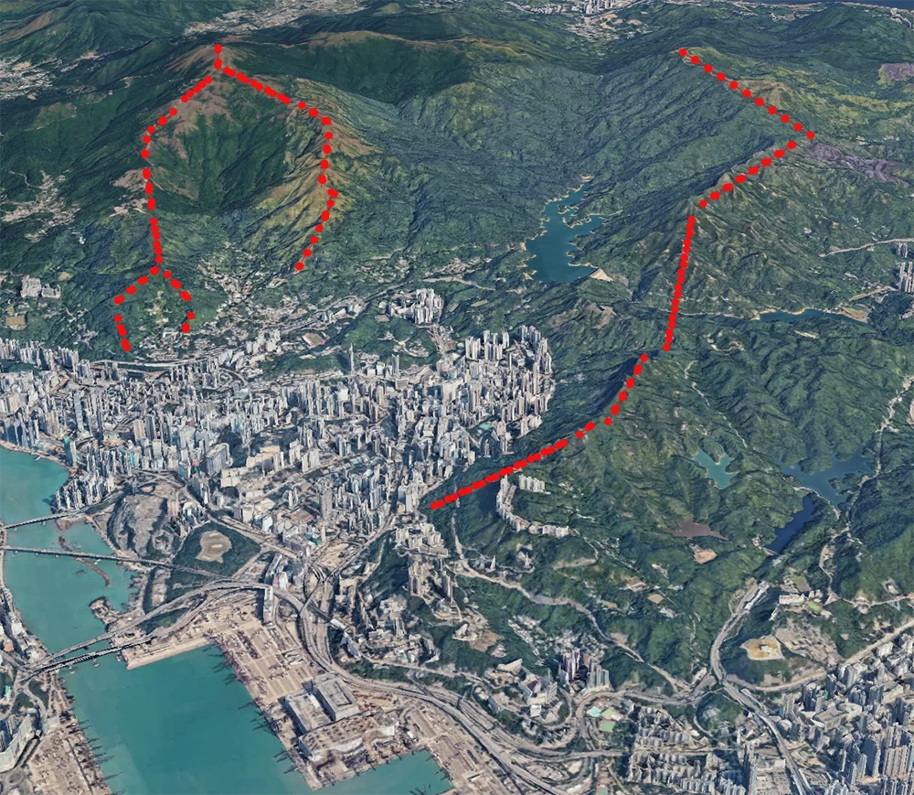 荃灣整體風水格局與寺廟雲集